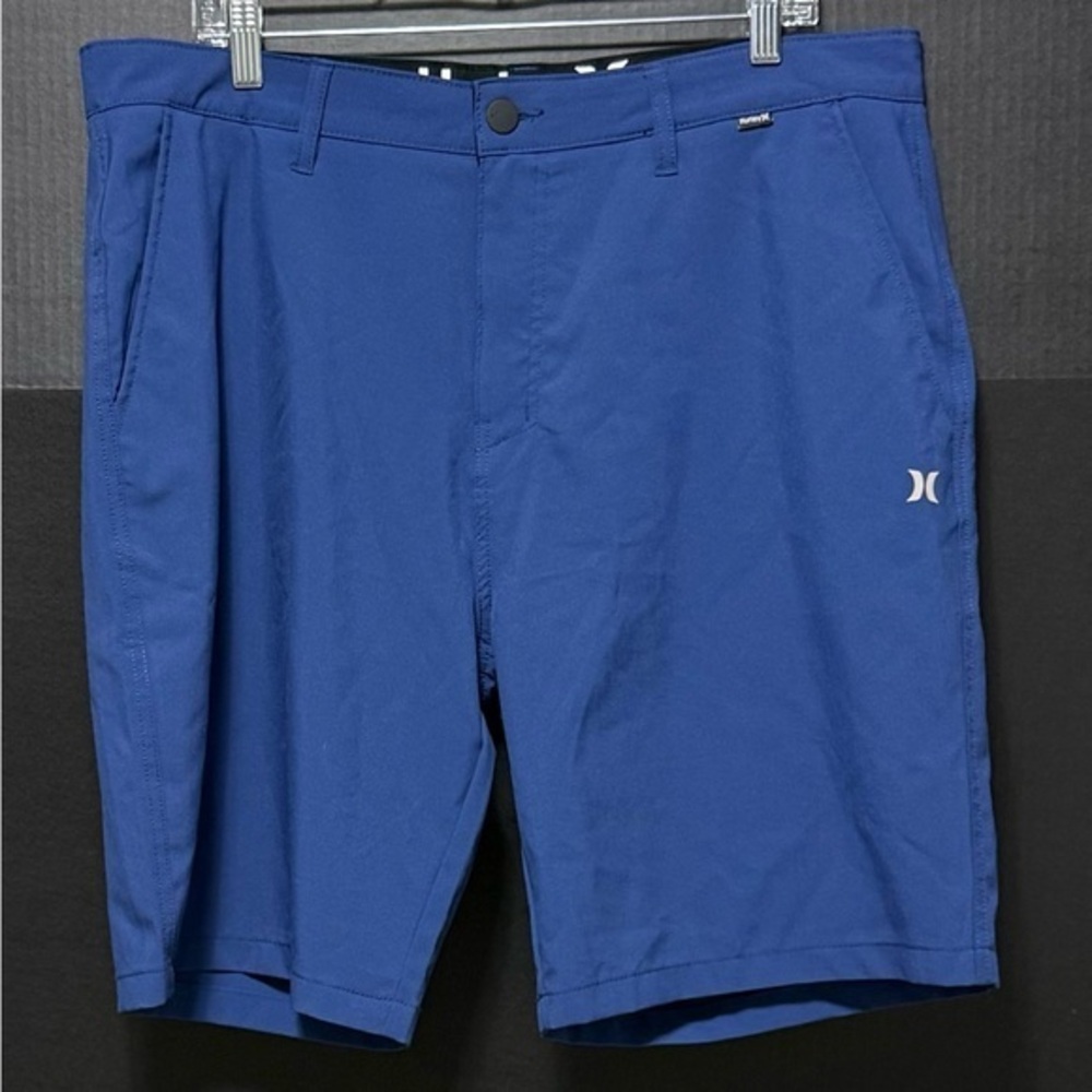 Hurley Medium Blue 4-way stretch Hybrid Walkshort